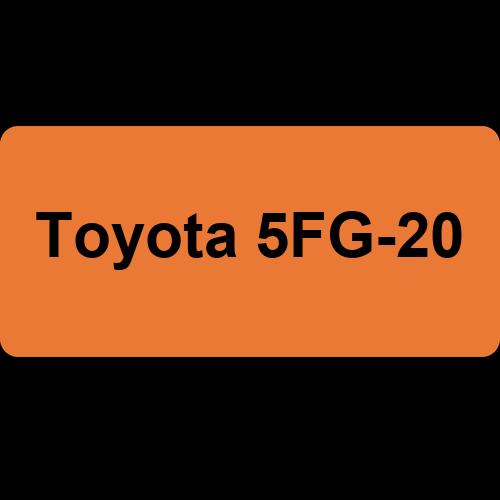 Toyota 5FG-20